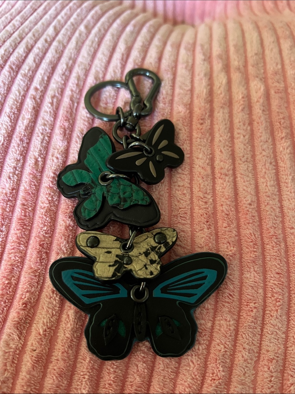 Coach Butterfly Cluster Bag Charm (2016)-NWOT - Picture 2 of 8